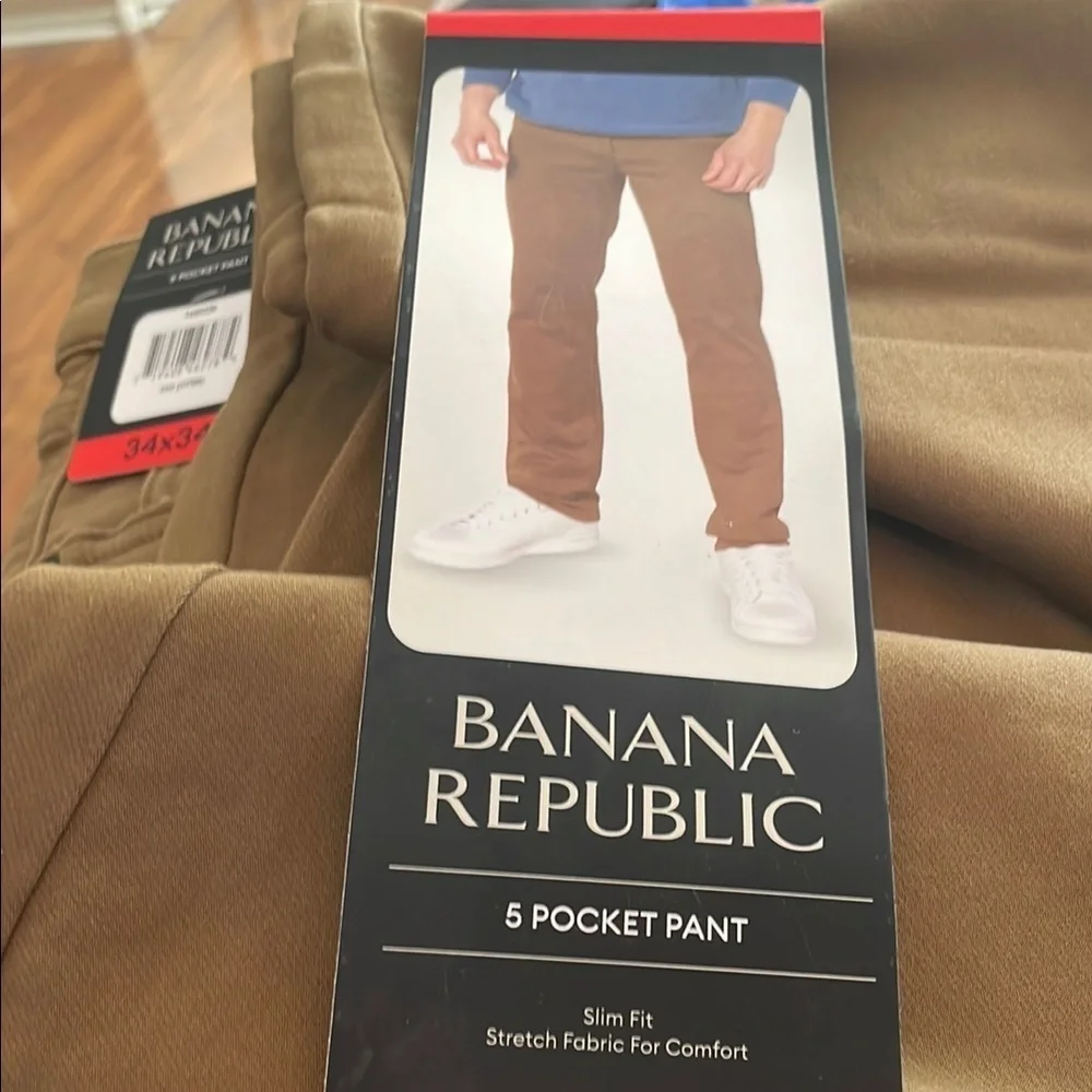 Banana Republic Tan Chinos for Business Casual